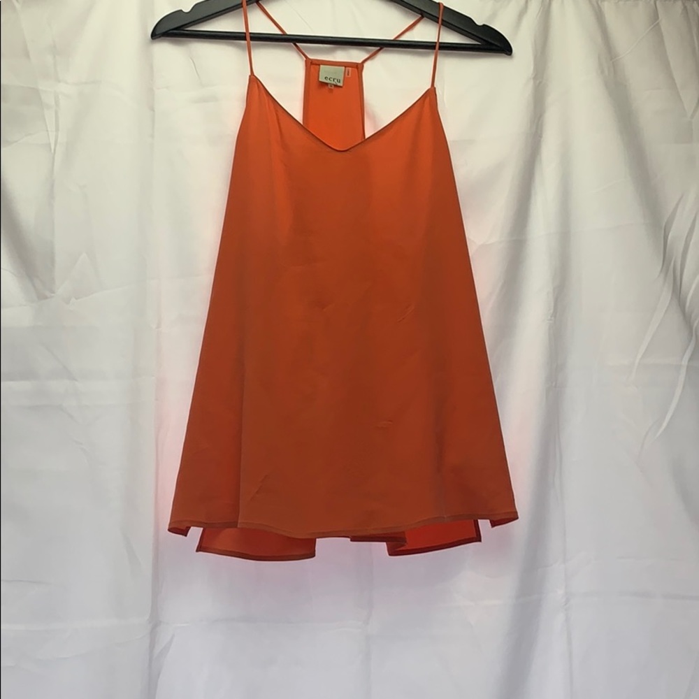 Coral ecru blouse